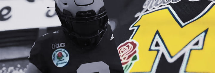 Rose Bowl Threads - Michigan